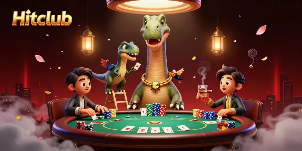 Experience thrilling gameplay at Hitclub with exciting poker action and vibrant casino atmosphere.