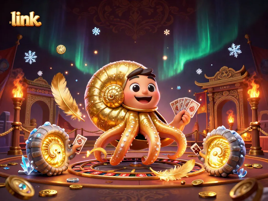 Experience thrilling gameplay with the link jambitoto in a vibrant casino-themed illustration.