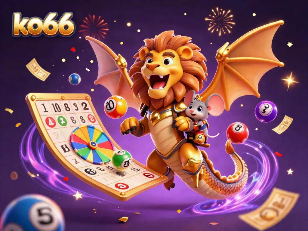 Experience the thrill of winning at ko66 with 3D casino games and festive celebrations and excitement.
