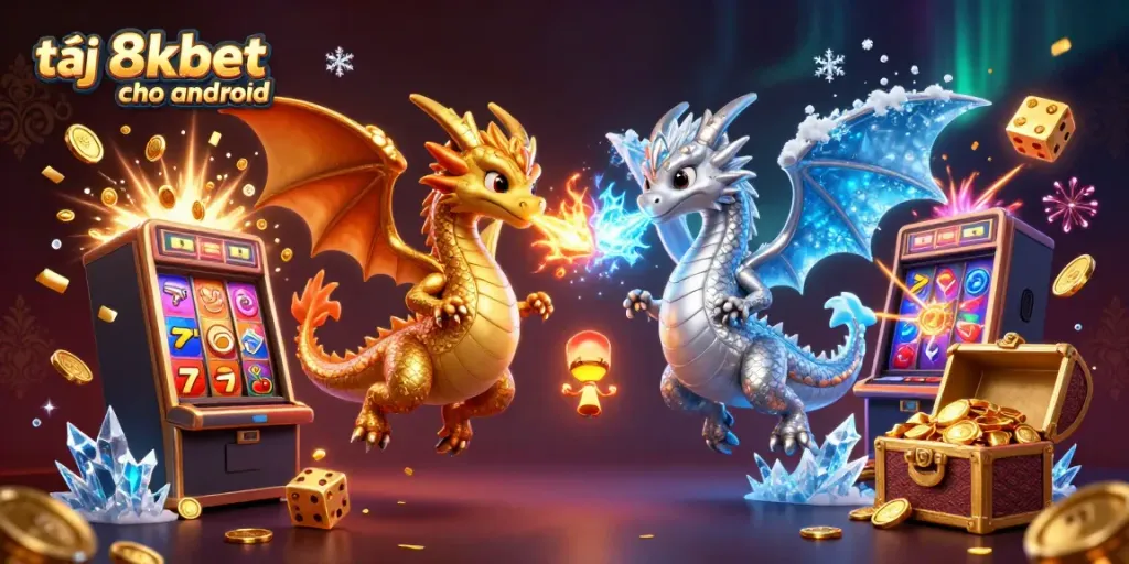 Engage with vibrant gaming action at tại 8xbet cho android with dragons, jackpots, and a 3D casino scene.