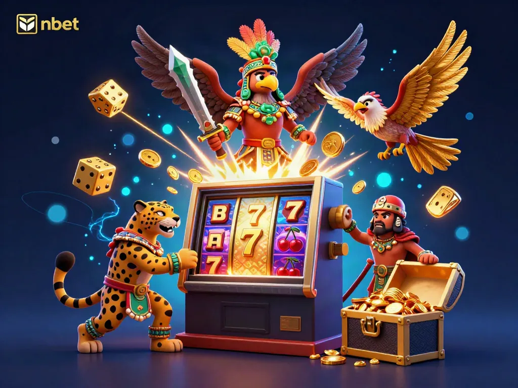 Experience thrilling wins with nbet's Aztec warriors amidst a jackpot-rich casino scene.