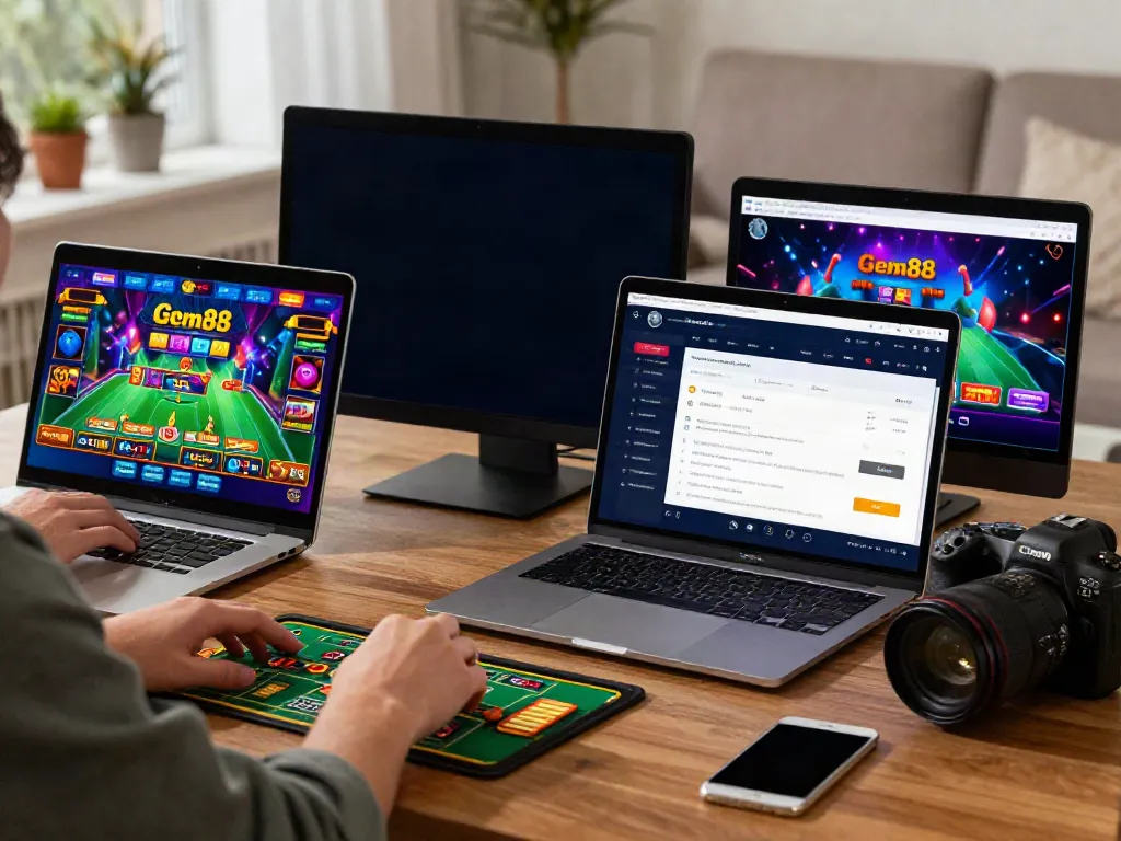 Explore the exciting world of online betting at https://gem88.jpn.com/ with dynamic interface and user interaction.