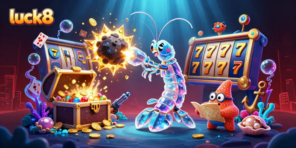 Experience winning moments with luck8 in a vibrant 3D casino adventure full of treasures and excitement.