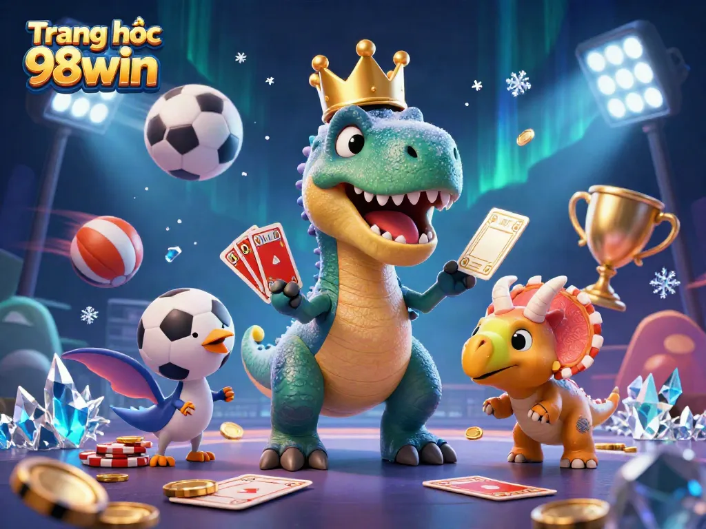 Experience excitement at Trang chủ 98win with dynamic card games, chips, and engaging casino elements.